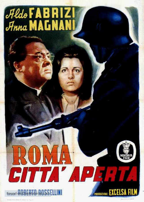 Roma, citt&agrave; aperta - Italian Movie Poster