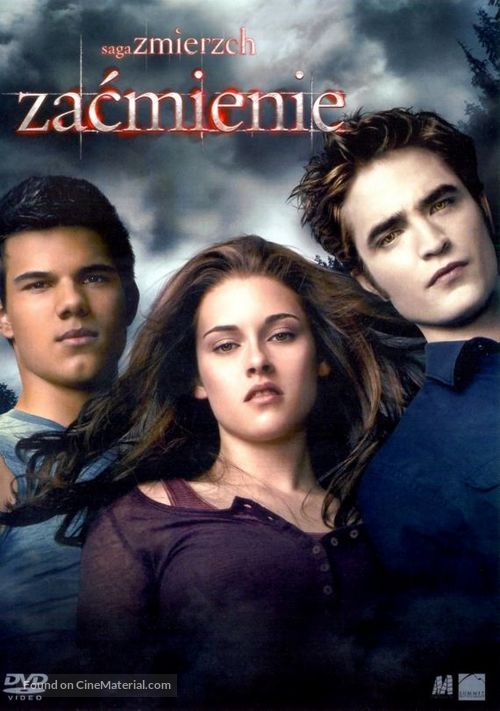 The Twilight Saga: Eclipse - Polish DVD movie cover