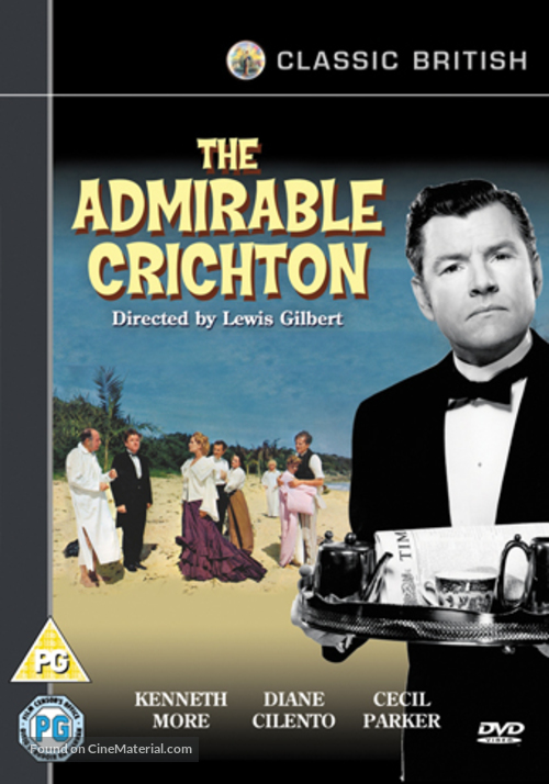 The Admirable Crichton - British Movie Cover