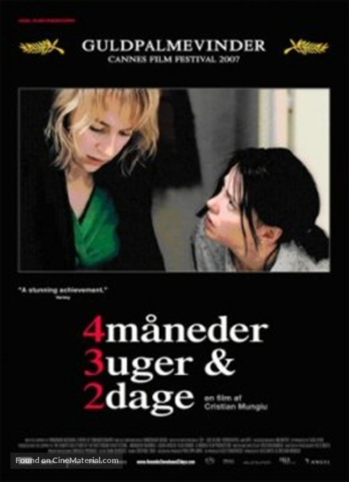 4 luni, 3 saptamini si 2 zile - Danish Movie Poster