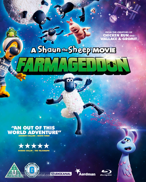 A Shaun the Sheep Movie: Farmageddon - British Movie Cover