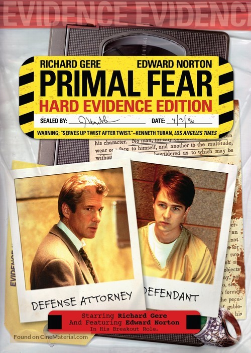 Primal Fear - Movie Cover