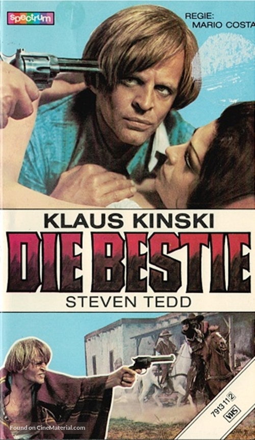 La belva - German VHS movie cover