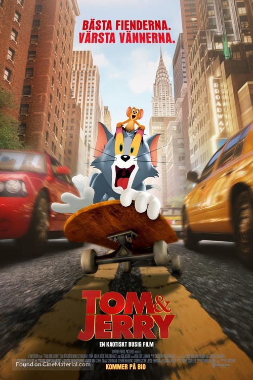 Tom and Jerry - Swedish Movie Poster