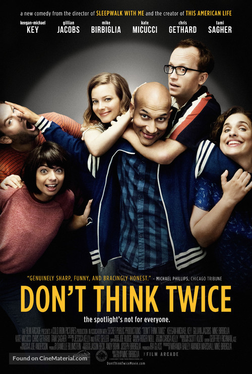 Don&#039;t Think Twice - Movie Poster