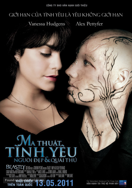Beastly - Vietnamese Movie Poster