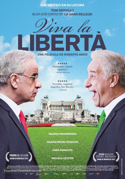 Viva la libert&aacute; - Spanish Movie Poster