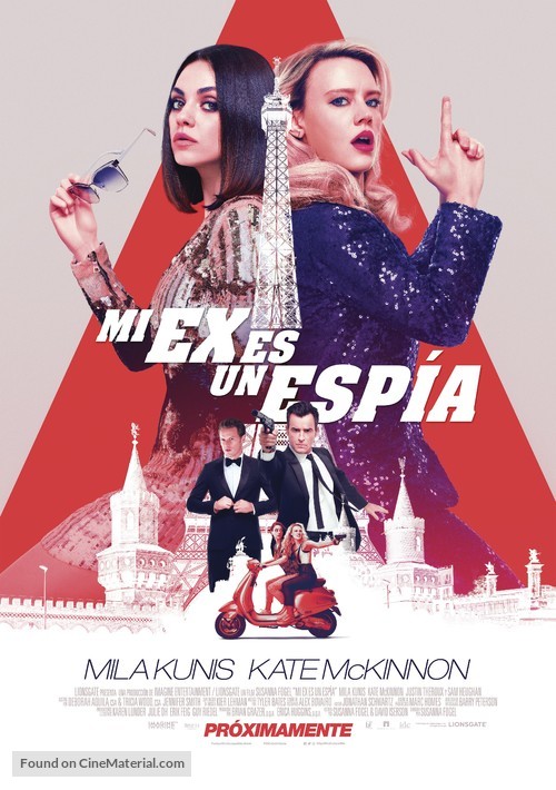 The Spy Who Dumped Me - Argentinian Movie Poster