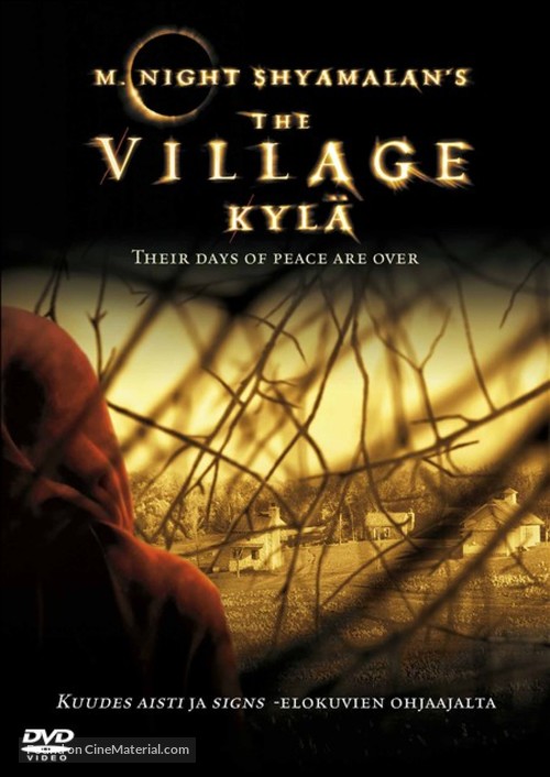 The Village - Finnish DVD movie cover