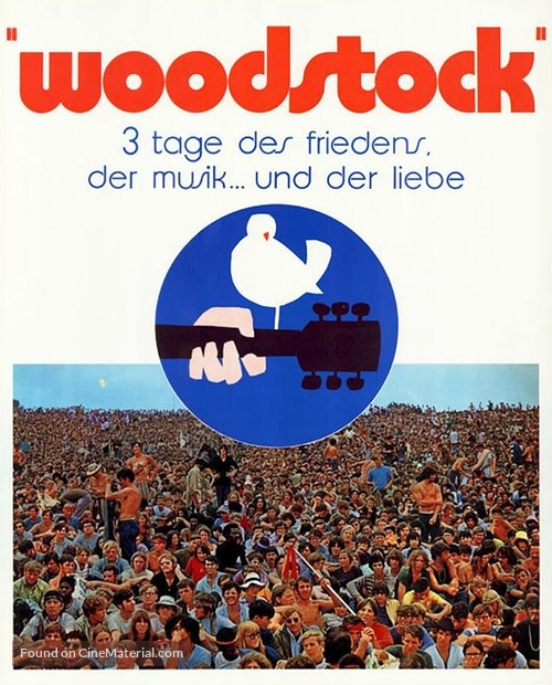 Woodstock - German Movie Poster