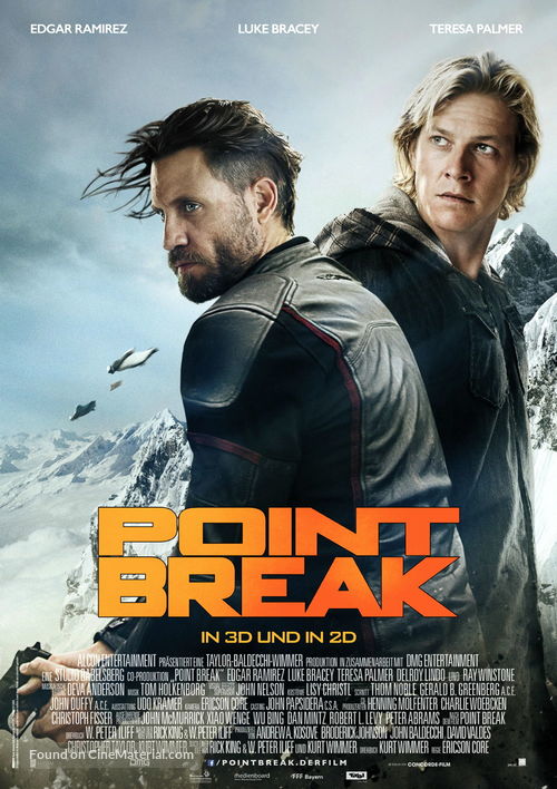 Point Break - Swiss Movie Poster