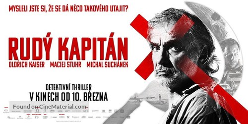 Rud&yacute; kapit&aacute;n - Czech Movie Poster