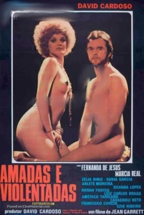 Amadas e Violentadas - Brazilian Movie Poster