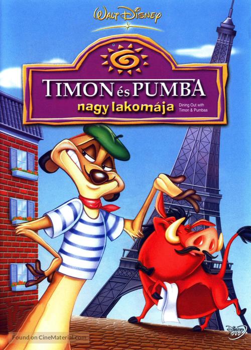&quot;Timon &amp; Pumbaa&quot; - Hungarian DVD movie cover