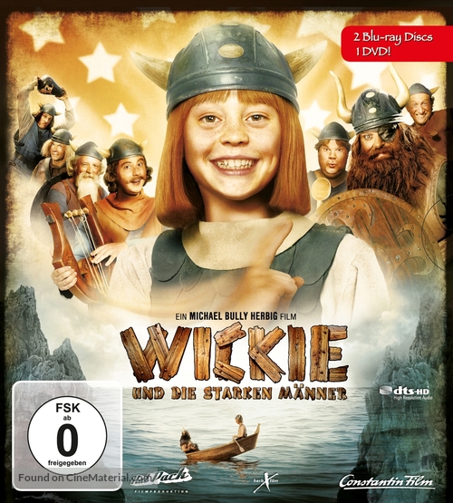 Wickie und die starken M&auml;nner - German Blu-Ray movie cover