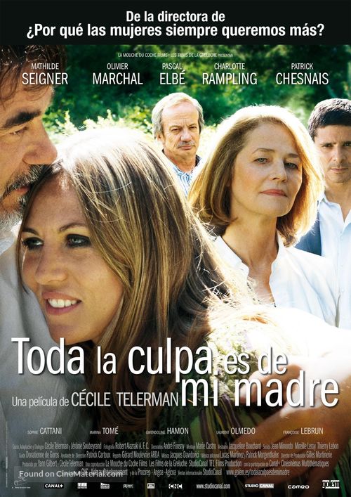 Quelque chose &agrave; te dire - Spanish Movie Poster