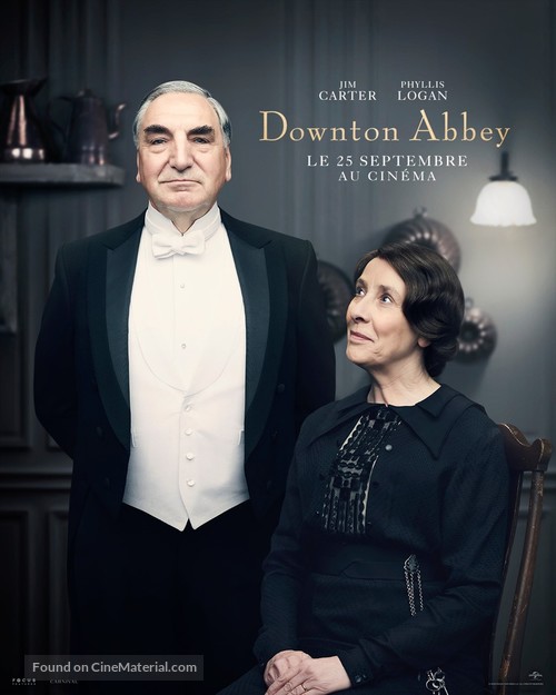 Downton Abbey - French Movie Poster