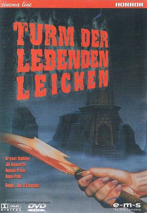 Tower of Evil - German DVD movie cover