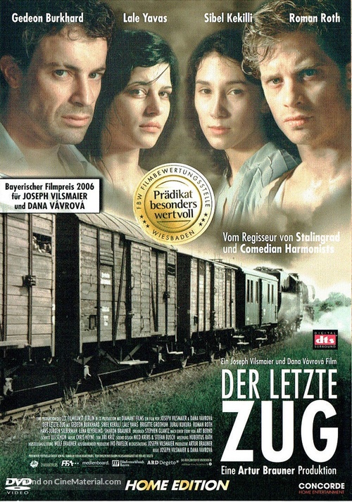 Der letzte Zug - German DVD movie cover