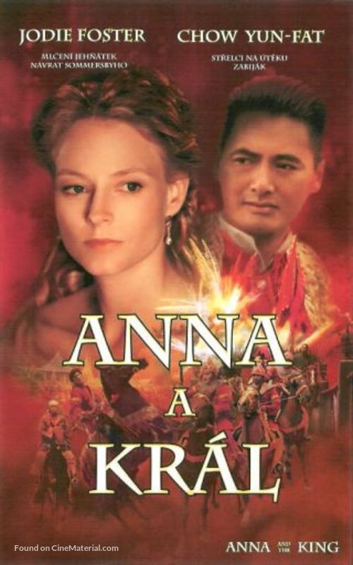 Anna And The King - Czech VHS movie cover