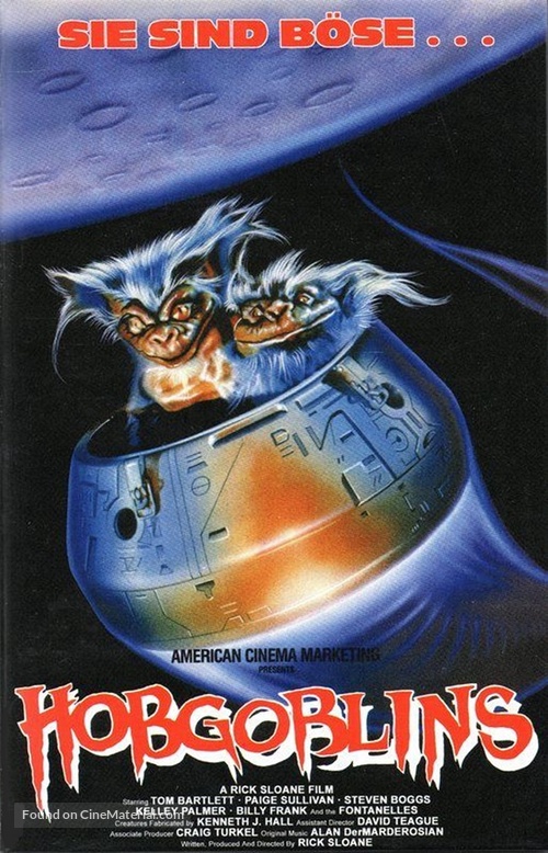 Hobgoblins - German DVD movie cover