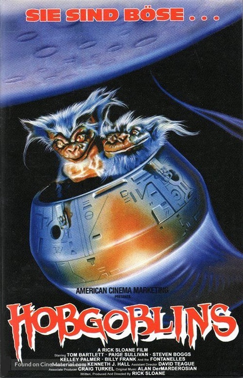 Hobgoblins - German DVD movie cover