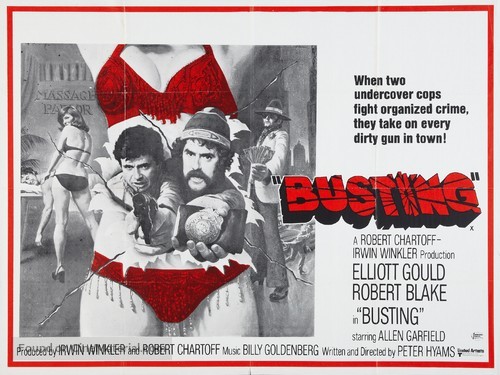 Busting - British Movie Poster