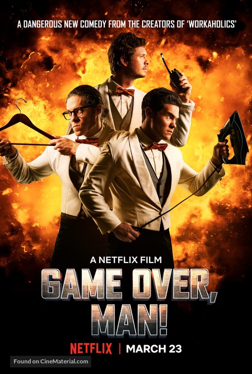 Game Over, Man! - Movie Poster