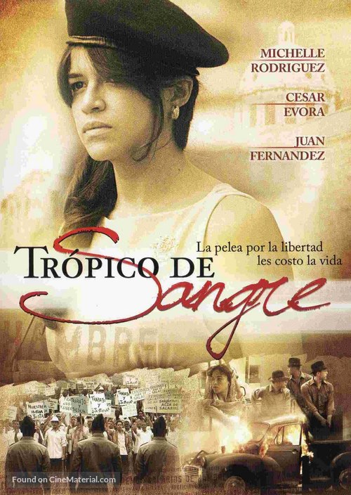 Tropico de Sangre - Spanish DVD movie cover