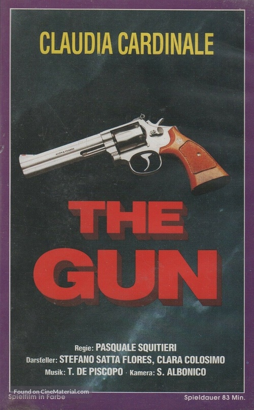 L&#039;arma - German VHS movie cover