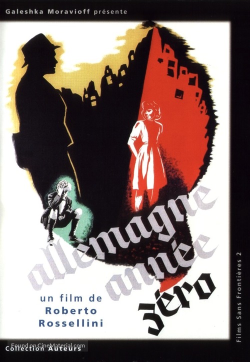Germania anno zero - French Movie Cover