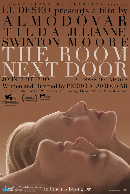 The Room Next Door - Australian Movie Poster