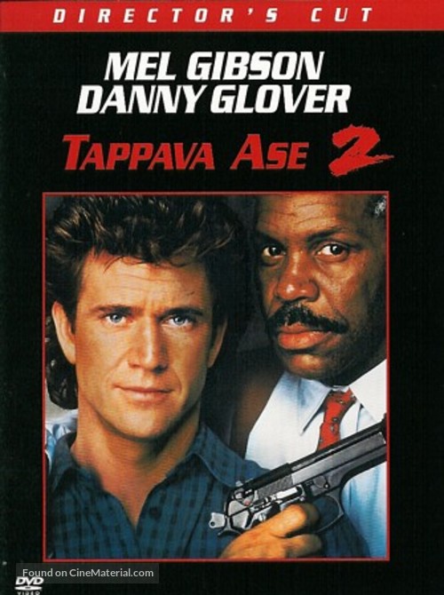 Lethal Weapon 2 - Finnish Movie Cover