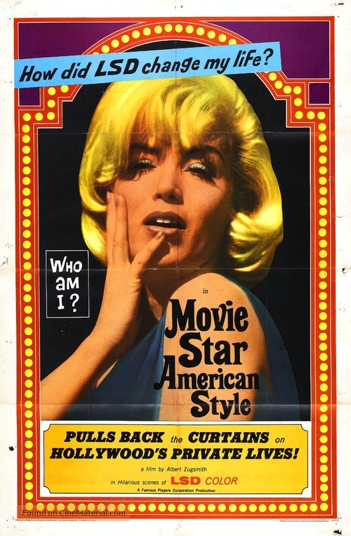 Movie Star, American Style or; LSD, I Hate You - Movie Poster