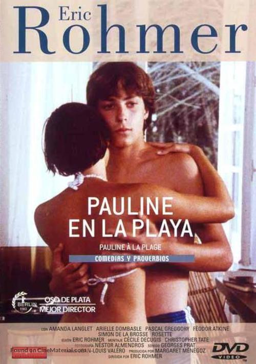 Pauline &agrave; la plage - Spanish DVD movie cover
