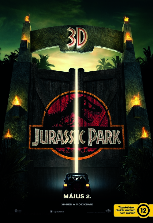 Jurassic Park - Hungarian Movie Poster
