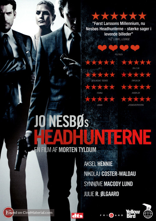 Hodejegerne - Danish DVD movie cover