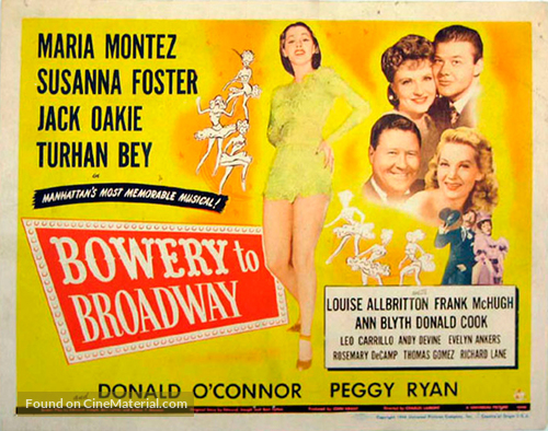 Bowery to Broadway - Movie Poster