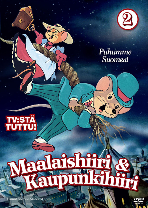 &quot;The Country Mouse and the City Mouse Adventures&quot; - Finnish DVD movie cover