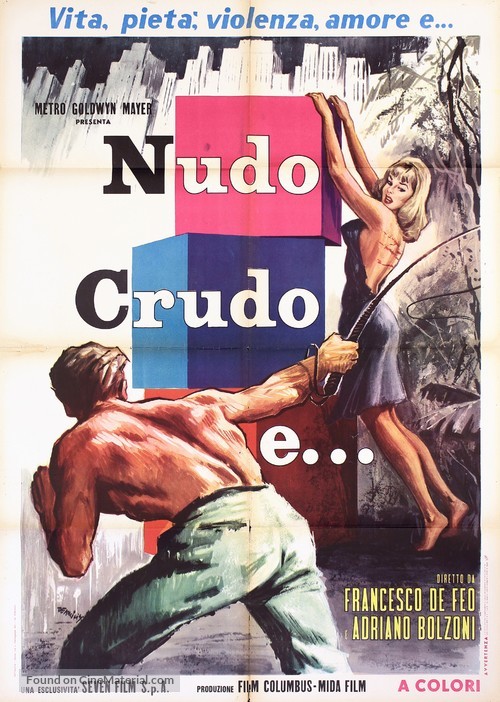 Nudo, crudo e... - Italian Movie Poster