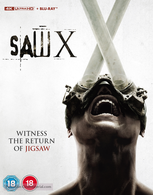 Saw X - British Movie Cover