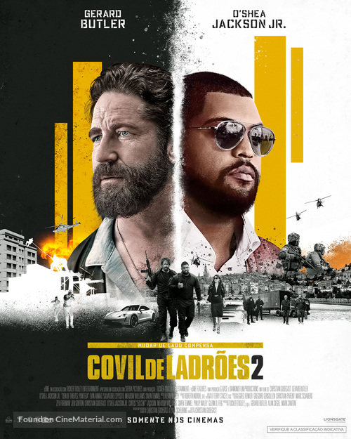 Den of Thieves 2: Pantera - Brazilian Movie Poster