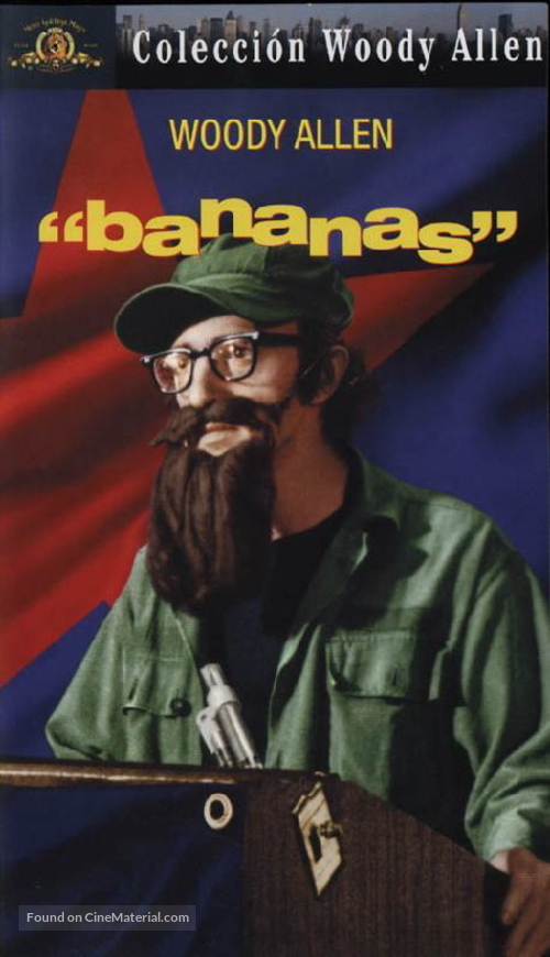 Bananas - Spanish VHS movie cover