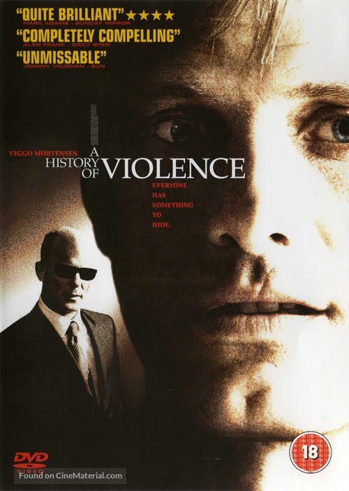 A History of Violence - British Movie Cover