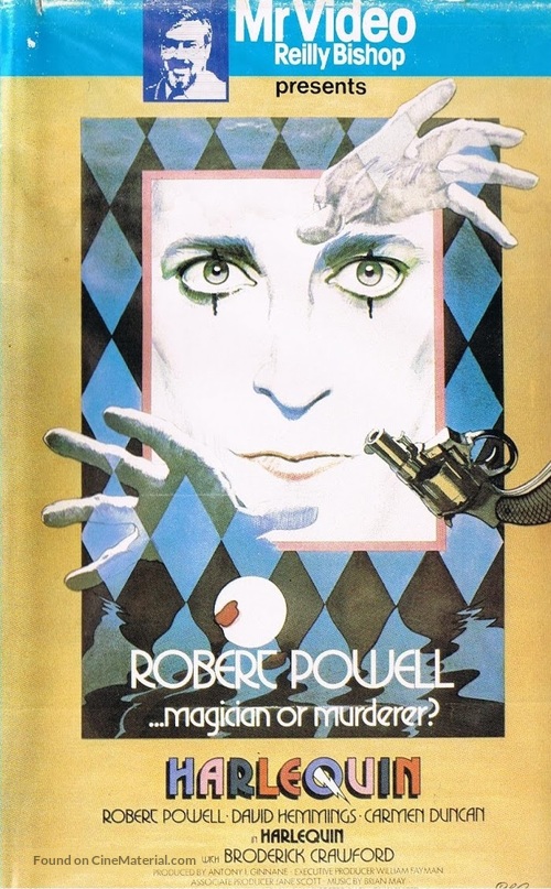 Harlequin - Australian VHS movie cover