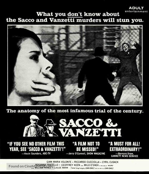 Sacco e Vanzetti - Movie Poster