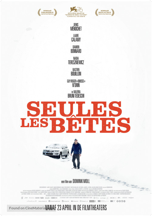 Seules les b&ecirc;tes - Dutch Movie Poster