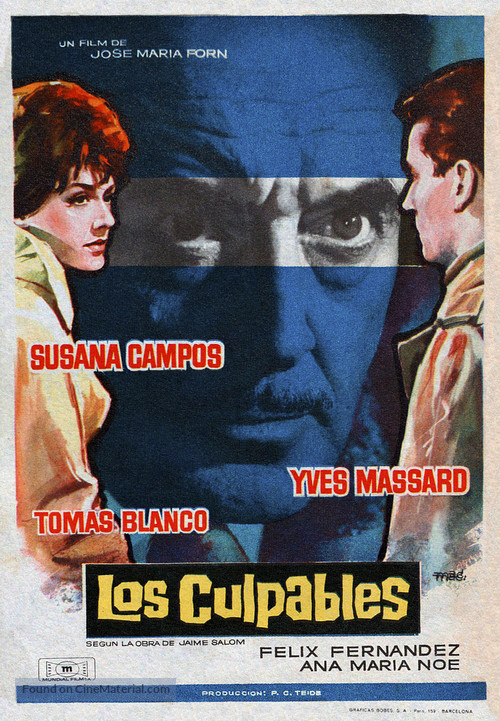 Culpables, Los - Spanish Movie Poster