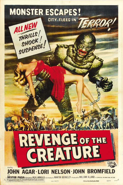 Revenge of the Creature - Movie Poster