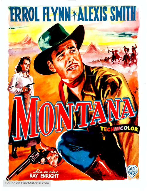 Montana - Belgian Movie Poster